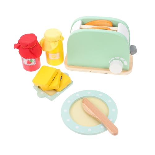 ibasenice Pädagogisches Kochen Jungen und Mädchen Spielset Holzspielzeug für Jungen Mädchen Pretend Küche von ibasenice