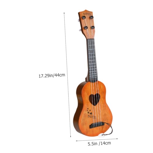 ibasenice Kinderspielzeug Ukulele aus Sicherem Kunststoff Simulierendes Gitarrenmodell für Anfänger als Musikspielzeug für Kleinkinder und Dekoratives Geschenk und Langlebig Zufällige Farbe ibasenice Kinderspielzeug Ukulele aus Sicherem Kunststoff Simulierendes Gitarrenmodell für Anfänger als Musikspielzeug für Kleinkinder und Dekoratives Geschenk und Langlebig Zufällige Farbe von ibasenice
