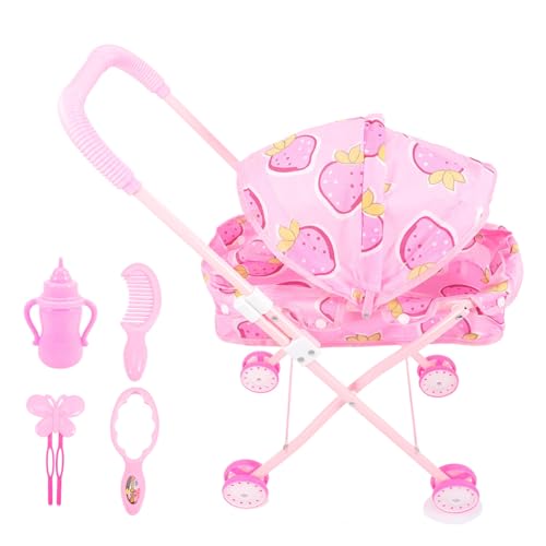 ibasenice Kinderwagen Puppe Kinderwagenspielzeug Kleinkinder -Kinderwagen Kinderwagen Für 2-jährige Mädchen Babyzubehör Für 2-jährige Plastik Rosa ibasenice Kinderwagen Puppe Kinderwagenspielzeug Kleinkinder -Kinderwagen Kinderwagen Für 2-jährige Mädchen Babyzubehör Für 2-jährige Plastik Rosa von ibasenice