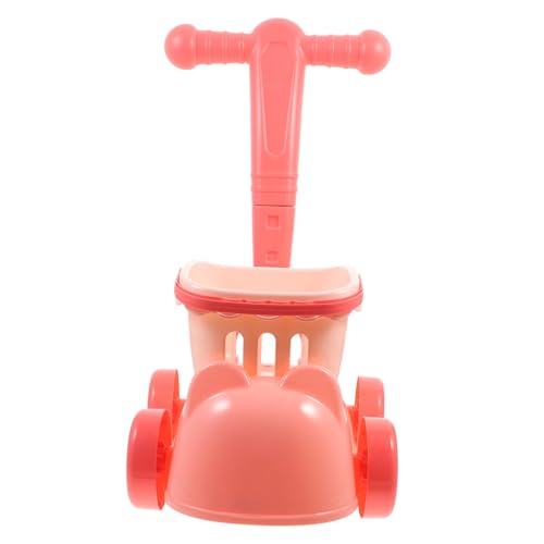 ibasenice Kinderwagen Spielzeug Einkaufswagen Einkaufswagen Spielzeug Spielzeug Küche Lebensmittel Spielset Spielzeug Mini Warenkorb Einkaufswagen Für Einkaufswagen Spielzeug Rosa Abs von ibasenice