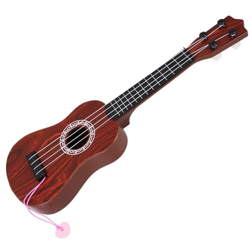 ibasenice Kleine Ukulele Für Buntes Musikinstrument Aus Für Kleinkinder Ideal Für Musikspielzeug Der Kreativität Inklusive Spielanleitung Und Saiten Für Anfänger von ibasenice