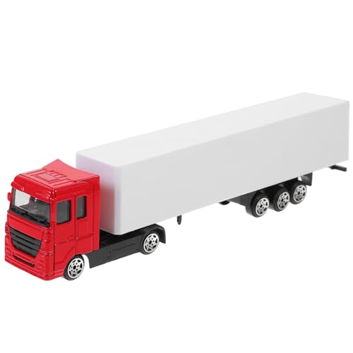 ibasenice LKW Spielzeug Kinder LKW Spielzeug LKW-modellspielzeug Traktorspielzeug Monster-Truck- Dinosaurier-LKW- LKW Puppenwagen Babyautomodell LKW-Modell Legierung Rot von ibasenice