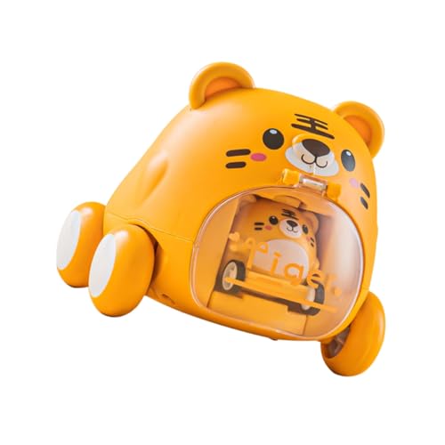 ibasenice Lustiges Tigerförmiges Rückziehauto für Umweltfreundlichem Abs Lernspielzeug mit Trägheitsbewegung Fördert Kreativität und Motorik Batteriefrei Geschenk für Jungen und Mädchen ibasenice Lustiges Tigerförmiges Rückziehauto für Umweltfreundlichem Abs Lernspielzeug mit Trägheitsbewegung Fördert Kreativität und Motorik Batteriefrei Geschenk für Jungen und Mädchen von ibasenice