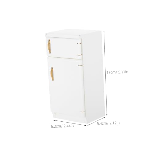 ibasenice Maßstab Handgefertigte Weiße Miniaturküche Möbel Langlebiges Puppenhaus Zubehör Passend für Puppenhaus Kinderküche und Miniatur Wohnzimmerszene ibasenice Maßstab Handgefertigte Weiße Miniaturküche Möbel Langlebiges Puppenhaus Zubehör Passend für Puppenhaus Kinderküche und Miniatur Wohnzimmerszene von ibasenice