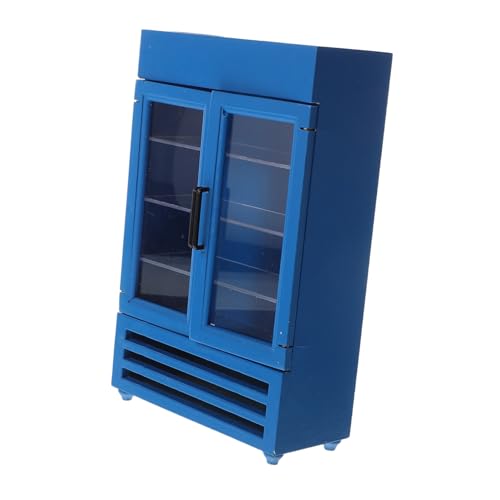 ibasenice Maßstab Realistische Doppel-tür Puppenhaus Kühlgerät Langlebig Kompakt Dekorativ für Puppenhaus Küche und Spielzubehör ibasenice Maßstab Realistische Doppel-tür Puppenhaus Kühlgerät Langlebig Kompakt Dekorativ für Puppenhaus Küche und Spielzubehör von ibasenice