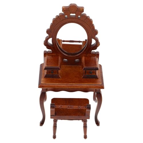 ibasenice Puppenhausmöbelzubehör Für Prinzessinnenschlafzimmer Miniatur-schlafzimmermöbel Aus Holz Puppenhaus-Sideboard Mit Spiegel Viktorianische Puppenhausmöbel ibasenice Puppenhausmöbelzubehör Für Prinzessinnenschlafzimmer Miniatur-schlafzimmermöbel Aus Holz Puppenhaus-Sideboard Mit Spiegel Viktorianische Puppenhausmöbel von ibasenice