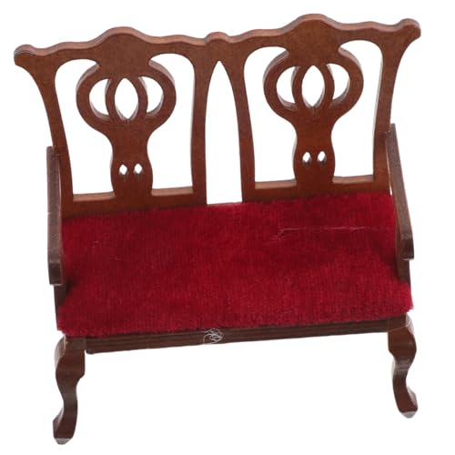 ibasenice Maßstab Vintage Sessel für Puppenhaus Wohnzimmer Miniaturmöbel im Europäischen Design für Kreative Dekoration und Sammlerzubehör ibasenice Maßstab Vintage Sessel für Puppenhaus Wohnzimmer Miniaturmöbel im Europäischen Design für Kreative Dekoration und Sammlerzubehör von ibasenice