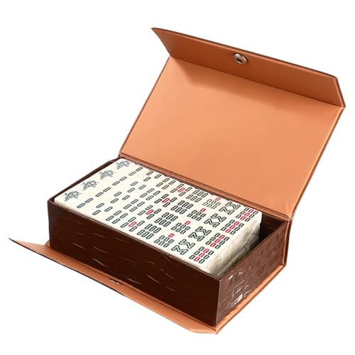 ibasenice Mini Mahjong Set Reisegröße aus Melamin Tragbares Chinesisches Mahjong Spiel mit Aufbewahrungsbox Leichtes Familienspiel für Party Camping und Unterwegs ibasenice Mini Mahjong Set Reisegröße aus Melamin Tragbares Chinesisches Mahjong Spiel mit Aufbewahrungsbox Leichtes Familienspiel für Party Camping und Unterwegs von ibasenice