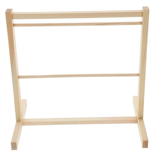 ibasenice Mini Puppenkleiderständer Doppelstöckig Puppenkleiderschrank Zubehör Kleiderbügel Organizer Platzsparend Einfach zu Montieren Stilvolles Design für Puppenkleidung und Dollhouse ibasenice Mini Puppenkleiderständer Doppelstöckig Puppenkleiderschrank Zubehör Kleiderbügel Organizer Platzsparend Einfach zu Montieren Stilvolles Design für Puppenkleidung und Dollhouse von ibasenice