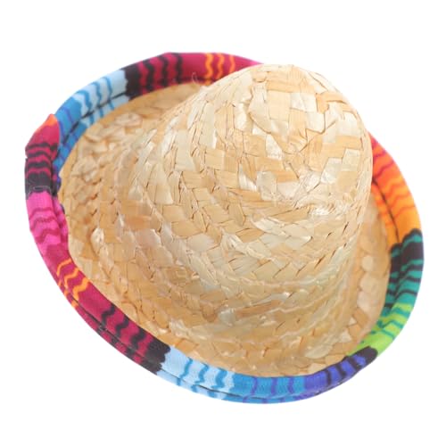 ibasenice Mini Strohhut Dekorative Miniatur Deko Kleine Stroh Hüte für Weinflaschen Puppen DIY Bastelprojekte Leicht und Kompakt für Partys und Geschenke ibasenice Mini Strohhut Dekorative Miniatur Deko Kleine Stroh Hüte für Weinflaschen Puppen DIY Bastelprojekte Leicht und Kompakt für Partys und Geschenke von ibasenice