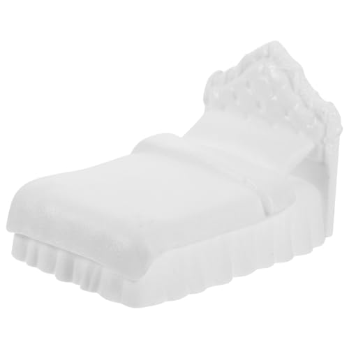 ibasenice 1:25 Miniatur Puppenhaus Einzelbett Bett 8X5.4X5.1cm Mini Bett Kommode Miniatur Puppenhaus Schlafzimmer Einzelbett Creme Kind ibasenice 1:25 Miniatur Puppenhaus Einzelbett Bett 8X5.4X5.1cm Mini Bett Kommode Miniatur Puppenhaus Schlafzimmer Einzelbett Creme Kind von ibasenice