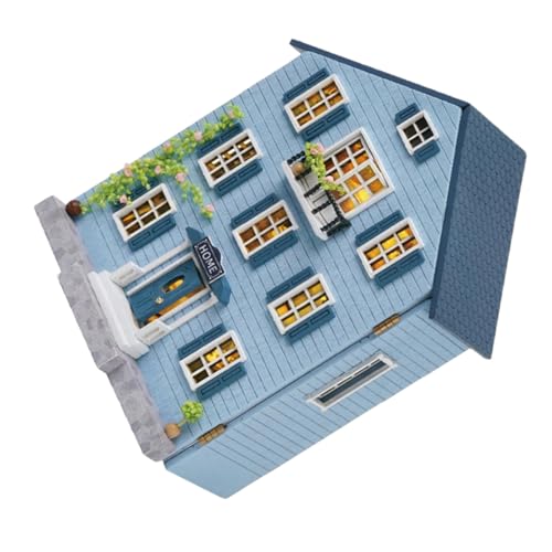 ibasenice Miniatur Holzpuzzle Haus Kit mit Möbeln Stabiles DIY Miniatur Puppenhaus Bausatz für Jugendliche Kreatives Weihnachtsdekor Reisetauglich und Detailreich Gestaltet ibasenice Miniatur Holzpuzzle Haus Kit mit Möbeln Stabiles DIY Miniatur Puppenhaus Bausatz für Jugendliche Kreatives Weihnachtsdekor Reisetauglich und Detailreich Gestaltet von ibasenice