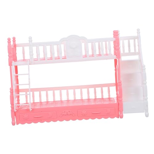 ibasenice Miniatur Puppenhaus Etagenbett Klassisches Puppenmöbel Zubehör für Puppenhaus Schlafzimmer Detailgetreues Dekoratives Mädchen Spielbett als Foto Requisite ibasenice Miniatur Puppenhaus Etagenbett Klassisches Puppenmöbel Zubehör für Puppenhaus Schlafzimmer Detailgetreues Dekoratives Mädchen Spielbett als Foto Requisite von ibasenice