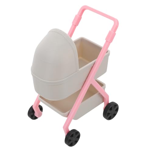 ibasenice Miniatur Puppenwagen Babywagen Realistische Kinderwagen Nachbildung aus Stabilem Kunststoff Detailgetreue Puppenhaus Dekoration und Zubehör für Fantasievolles Rollenspiel ibasenice Miniatur Puppenwagen Babywagen Realistische Kinderwagen Nachbildung aus Stabilem Kunststoff Detailgetreue Puppenhaus Dekoration und Zubehör für Fantasievolles Rollenspiel von ibasenice
