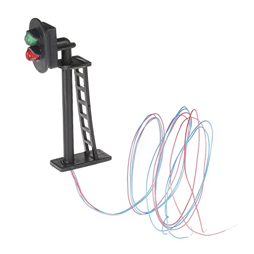 ibasenice Modellbahn Lichter Simuliertes Ampelspielzeug Bildungsspielset Für Ampellicht Straßenlichtsignalmodelle Bildungsverkehrsmodell Mini-ampelspielzeug Metall von ibasenice