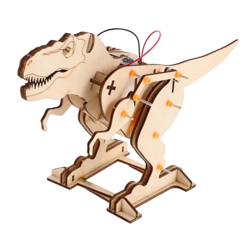 ibasenice Montage Von 3D Puzzles Für Dinosaurier Roboter Basteln Dinosaurier Modellbausatz Dinosaurier Modell Handwerk Wissenschaft Stammprojekte Stamm Dinosaurier Bausatz Holz von ibasenice