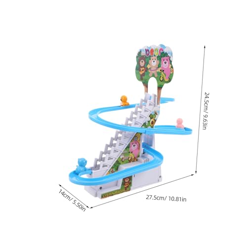 ibasenice Musikalisches Elektrisches Bär-kletterspiel mit Led-lichtern Tragbares Indoor-spielset für Kleinkinder Automatische Treppensteigfunktion Interaktiver Musik Lichtspaß für Jungen und ibasenice Musikalisches Elektrisches Bär-kletterspiel mit Led-lichtern Tragbares Indoor-spielset für Kleinkinder Automatische Treppensteigfunktion Interaktiver Musik Lichtspaß für Jungen und von ibasenice