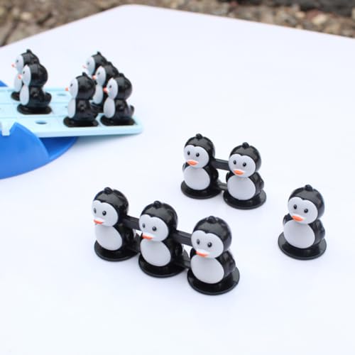 ibasenice Interaktives Balance-wippspiel „Pinguine“ Spielzeug Für Jungen Und Mädchen Zum Erlernen Von Gleichgewicht Und Kreativität von ibasenice