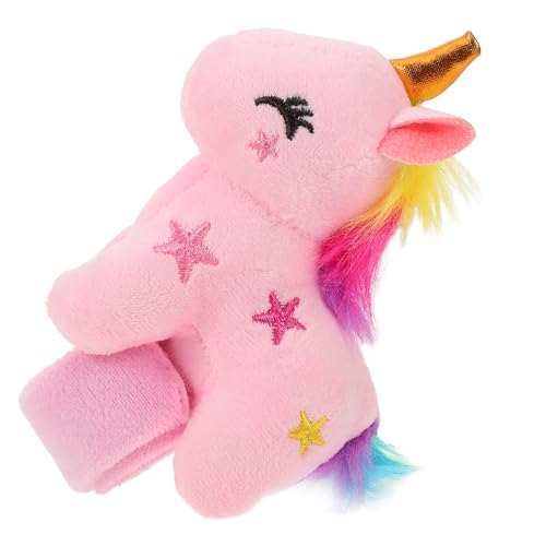 ibasenice Plüsch Einhorn Kuscheltier Schnapparmband Leichtes Sicheres Slap Armband für Handgelenk Bequemes Langlebiges Partyaccessoire Niedliches Cartoon Design ibasenice Plüsch Einhorn Kuscheltier Schnapparmband Leichtes Sicheres Slap Armband für Handgelenk Bequemes Langlebiges Partyaccessoire Niedliches Cartoon Design von ibasenice