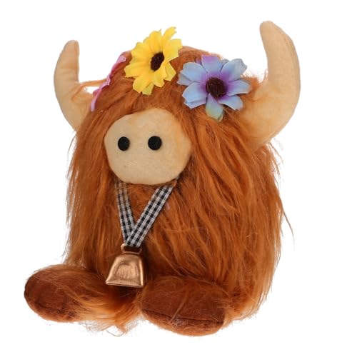 ibasenice Plüsch Hochlandrind Kuscheltier Braun Weiches Gefülltes Bauernhoftier Dekofigur Waschbares Stofftier Couchpuppe für Wohnzimmerschmuck ibasenice Plüsch Hochlandrind Kuscheltier Braun Weiches Gefülltes Bauernhoftier Dekofigur Waschbares Stofftier Couchpuppe für Wohnzimmerschmuck von ibasenice
