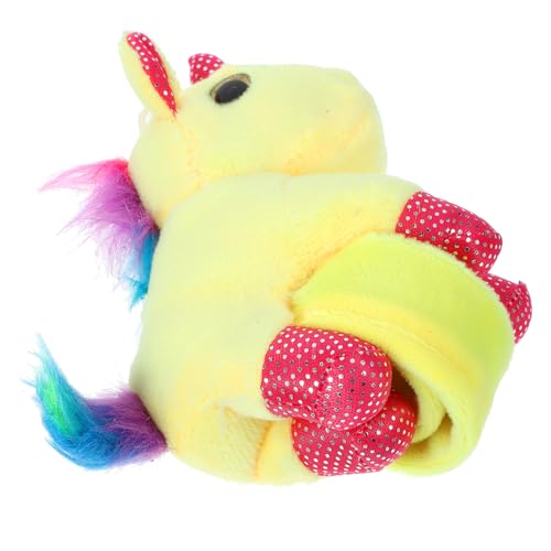 ibasenice Plüsch Schnapparmband mit Kuscheltier dekor Bequemes Slap Bracelet Armband Party mitgebsel für Mädchen Geburtstage Halloween Weihnachten Ostern Vielseitiges Handgelenks accessoire ibasenice Plüsch Schnapparmband mit Kuscheltier dekor Bequemes Slap Bracelet Armband Party mitgebsel für Mädchen Geburtstage Halloween Weihnachten Ostern Vielseitiges Handgelenks accessoire von ibasenice