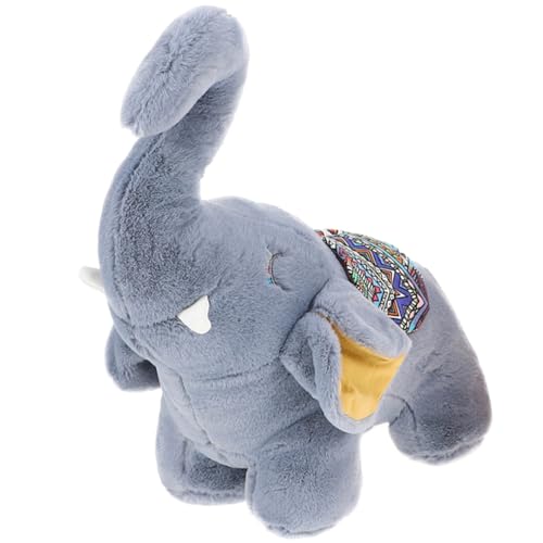 ibasenice Plüschpuppe für den einzug für Animal Figures plüsch ottifanten spielsachen Toys riesiger Elefant stofftier Elefanten-Plüschtier PP Baumwolle Grey von ibasenice