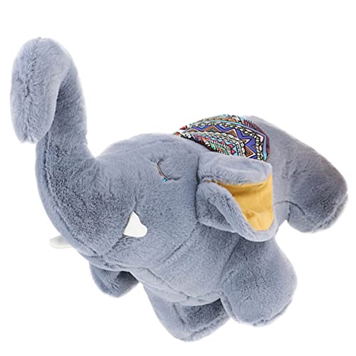 ibasenice Plüschpuppe für den einzug für Supple + Babys Toys Stoffelefant für Babys Kuscheltier Elefantenbaby PP Baumwolle Grey von ibasenice