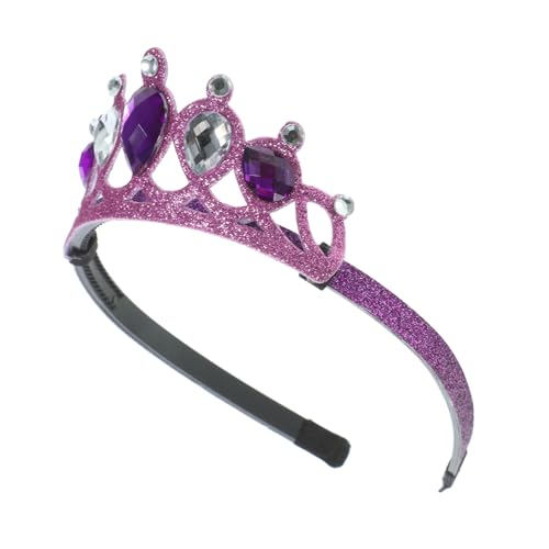 ibasenice Prinzessin Krone Für ädchen Wasserstein Haarschmuck Krone Mit Kopfband Für Partys Cosplay Und Besondere Anlässe von ibasenice