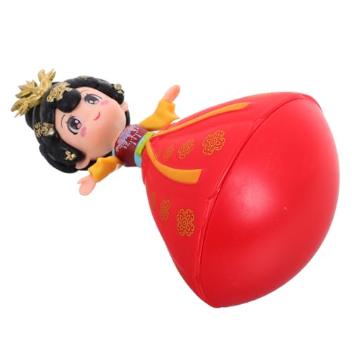 ibasenice Princess Tumbler Toys Mini-musikbecher Mit Seide Traditionelle Chinesische Puppe Künstlerisches Babyspielzeug Für Mädchen von ibasenice