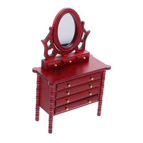 ibasenice Puppenhaus Kommode Stabile Holz Möbel für Puppenhaus Schlafzimmer und Wohnzimmer Zubehör ibasenice Puppenhaus Kommode Stabile Holz Möbel für Puppenhaus Schlafzimmer und Wohnzimmer Zubehör von ibasenice