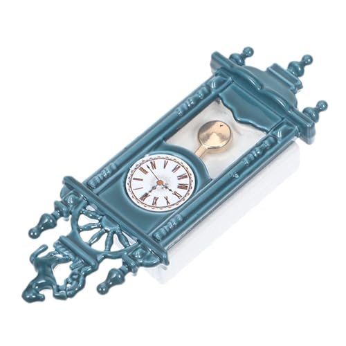 ibasenice Puppenhausuhr-Anhänger Table Clock Retro Uhr Retro-Pendeluhr Kleine Uhr Kleine Dekoration Miniaturmöbel Zubehör für das Puppenhaus Pendeluhr Dekoration Miniaturuhr hölzern Blue ibasenice Puppenhausuhr-Anhänger Table Clock Retro Uhr Retro-Pendeluhr Kleine Uhr Kleine Dekoration Miniaturmöbel Zubehör für das Puppenhaus Pendeluhr Dekoration Miniaturuhr hölzern Blue von ibasenice