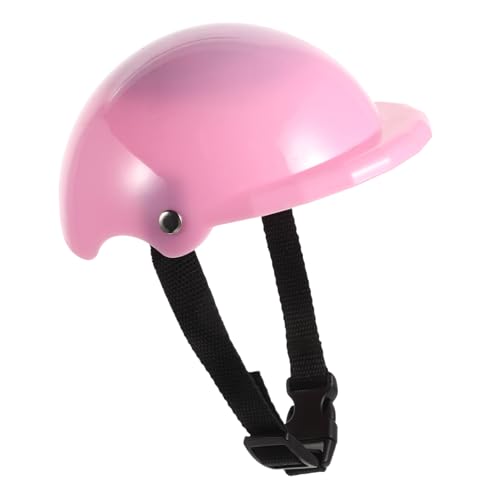 ibasenice Puppenhelm Zubehör Fahrradhelm Für Mädchen 18 Zoll Puppenhelm Dekorativer Puppen Fahrradhelm Puppen Fahrradhelm Fahrradhelm Für Puppen Austauschbarer 18 Zoll Puppenhelm von ibasenice