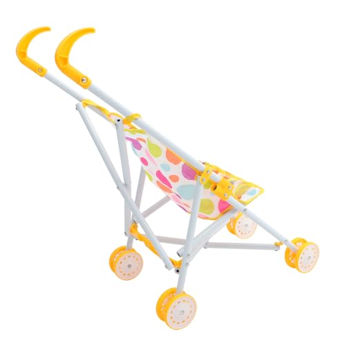 ibasenice Puppenwagen Toys mädchen kinderwagenspielzeug Wagen spielzeuge Mini Kuscheltier -Kinderwagen für Puppen Kinderwagen Plastik von ibasenice