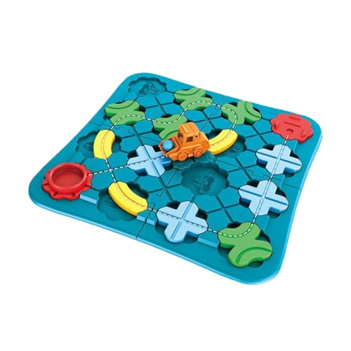 ibasenice Babyspielzeug Puzzle Spielset Mit Fahrzeugen Und Puzzlebahn Für Lernspielzeug Für Kleinkinder Zur Von Denkfähigkeiten Und Kreativität Ideales Für Jungen Und Ädchen Spielzeugautos von ibasenice