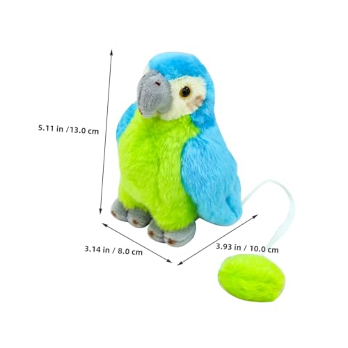 ibasenice Realistisches Blaues Plüsch-papageienspielzeug Weicher Langlebiger Piraten-schultervogel Sicheres Anbringen Vielseitiges Piratenkostüm-Accessoire für Halloween Cosplay-Partys ibasenice Realistisches Blaues Plüsch-papageienspielzeug Weicher Langlebiger Piraten-schultervogel Sicheres Anbringen Vielseitiges Piratenkostüm-Accessoire für Halloween Cosplay-Partys von ibasenice
