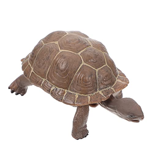 ibasenice Realistische Plastikschildkröte-spielfigur Meerestier-Figur Massives Schildkrötenmodell Spielzeug für Jungen und Mädchen Tiermodell Spielzeug M-508 Elefantenschildkröte Dekoration von ibasenice