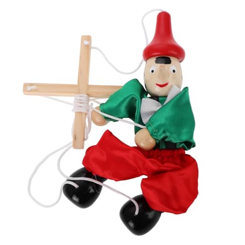 ibasenice Saite Marionette Puppen kinderpuppe Kid Toys kinderspielzeug spielzeuge Zubehör für Puppenspiele lustiges Puppenhandwerk Handpuppe Puppen für 8-10 Holz von ibasenice