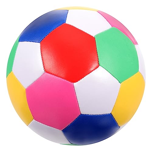 ibasenice Sanfter Leiser Fußball Spielplatzball Soft-fußball Mini-Spielzeug Fußballkinder Spielzeug-fußball-hüpfball Kindergeburtstagsspielzeug Kinderfußball Kinder Spielen Ball Schwamm von ibasenice