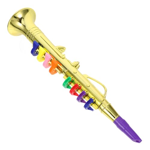 ibasenice Sax Spielzeug Saxophon Spielzeug Kinder Saxophon Spielzeug Musik Instrument Prop Kinder Musikinstrumente Spielzeug von ibasenice