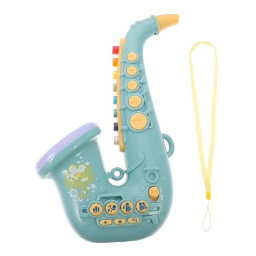 ibasenice Saxophon aus Hochwertigem Kunststoff Realistische Simulation Pädagogisches Blasinstrument für Frühe Bildung Farbenfrohes Musikspielzeug für Geburtstage und Festivals ibasenice Saxophon aus Hochwertigem Kunststoff Realistische Simulation Pädagogisches Blasinstrument für Frühe Bildung Farbenfrohes Musikspielzeug für Geburtstage und Festivals von ibasenice