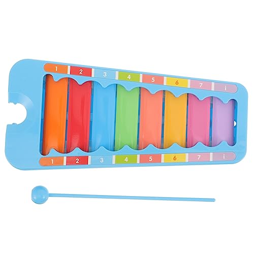 ibasenice Kinder Xylophon Schlaginstrument Set Für 8 Ton Xylophon Mit Mallet Frühkindliches Musikspielzeug Zur Kognitiven Farben Zufällig Musikinstrument Für Kleinkinder Kinderinstrumente von ibasenice