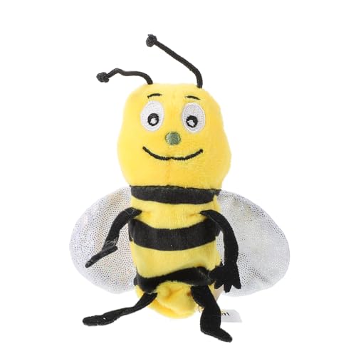 ibasenice Schmetterling Tier Handpuppe Brief Bienen Stofftiere Für Honeypot Pädagogische Bienenpuppe Puppen Schmetterling Stofftier Handpuppen Stoffbiene Pp Baumwolle von ibasenice