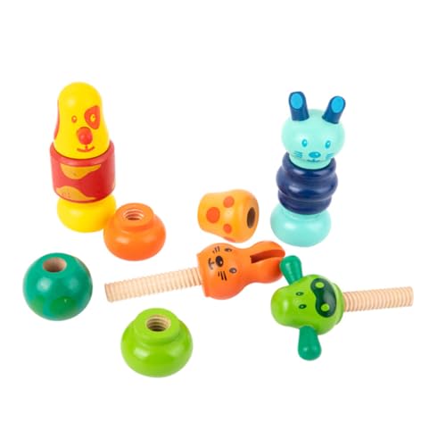 ibasenice Schrauben Steckspiel aus Natürlichem Holz Motorisches Vorschulspielzeug zur Hand Auge koordination Fördert Logisches Denken und Konzentration Sicher und Glatt Verarbeitet ibasenice Schrauben Steckspiel aus Natürlichem Holz Motorisches Vorschulspielzeug zur Hand Auge koordination Fördert Logisches Denken und Konzentration Sicher und Glatt Verarbeitet von ibasenice