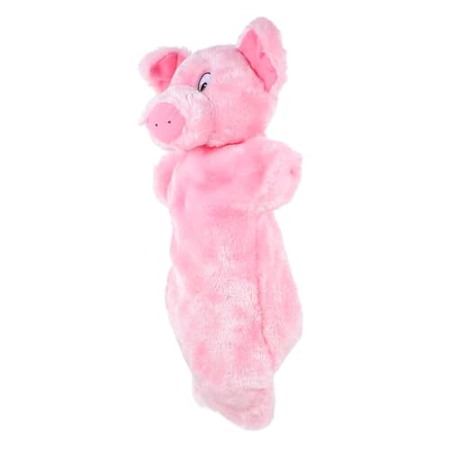 ibasenice Schweinchenpuppe DIY Schweinespielzeug Schweinepuppe Für Kinder Lebensechte Schweinespielzeug Kinderhandpuppe Zum Geschichtenerzählen Cartoon Handpuppe Lebensechte Handspielzeug von ibasenice