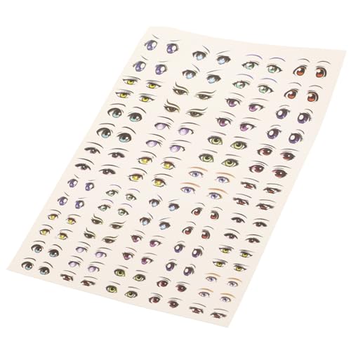 ibasenice Selbstklebende Anime Augen Aufkleber für DIY Bastelarbeiten Cartoon Augen Sticker aus Sicherem Papier für Tonfiguren Puppendekoration und Scrapbooking Bogen Langlebige Etiketten ibasenice Selbstklebende Anime Augen Aufkleber für DIY Bastelarbeiten Cartoon Augen Sticker aus Sicherem Papier für Tonfiguren Puppendekoration und Scrapbooking Bogen Langlebige Etiketten von ibasenice