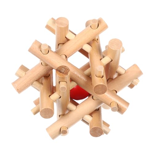 ibasenice Spielzeug Für Die Geistige Entwicklung Babyspielzeug Intelligenzspiel Zappelspielzeug Spieltablett Kongming Schloss Spielzeug Gedankenrätsel Für Kinder Puzzlespiele Spielzeug Holz von ibasenice