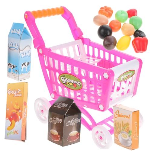 ibasenice Supermarkt Spielzeug Für Kinder Spielzeug Kinder Einkaufswagen Babywagen Kinderwagen Puppenwagen Für Kleinkinder von ibasenice