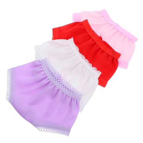 ibasenice 4stücke Puppenunterwäsche Aus Polyester Waschbar Und Wiederverwendbar Für Kleine Puppen Spielzeugpuppenzubehör Puppenhöschen Zum Dekorieren Und Spielen ibasenice 4stücke Puppenunterwäsche Aus Polyester Waschbar Und Wiederverwendbar Für Kleine Puppen Spielzeugpuppenzubehör Puppenhöschen Zum Dekorieren Und Spielen von ibasenice