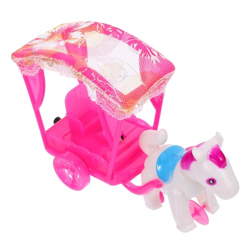 ibasenice Spielzeugwagen Kutsche Mini Auto spielzeugauto Auto zum babyspielzeug Junge Auto schönes Trägheitsauto- Bauch Rosy von ibasenice