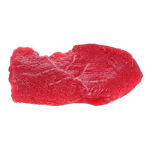 ibasenice Steak-Fotomodell gefälscht für Tisch künstliche Fleischrequisiten Simulation Rindfleisch spielsachen für Fun Toy Desktop-Steak-Ornament Simulationssteak-Ornament Harz von ibasenice